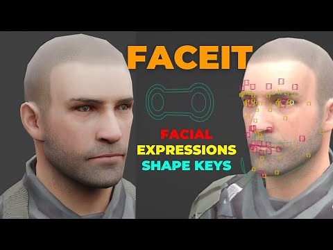 Faceit Tutorial : Fast and Easy Face Rigging | Blender Rigging | Facial Expression | Victor Rigging