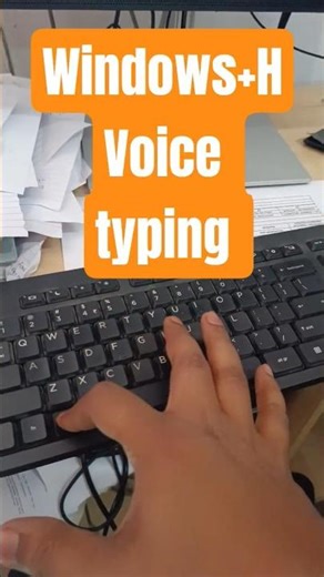 Stop typing, write by speaking | Windows + H shortcut key ms word |