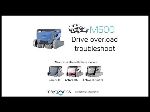 Maytronics Dolphin - How to release the drivers (M600 /Zenit 60 /Active Ultimate /Active X6)