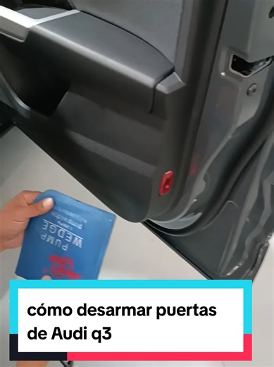 Cómo desarmar las puertas de un Audi Q3 fácilmente