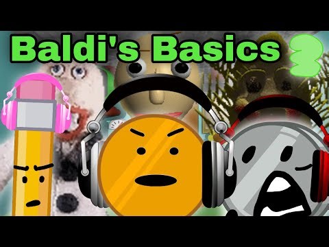 BFDI Characters Play Baldi's Basics [Part 3]