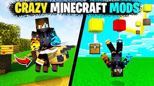 20K views · 917 reactions | 6 Crazy Minecraft Mods  Minecraft Hindi | Mineflux | Facebook