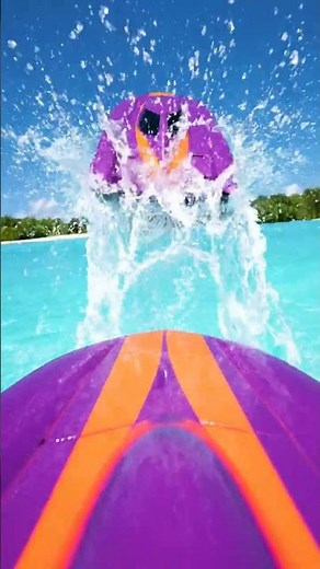 Insane Speedboat Jump POV! 🚤 Racing in Tropical Paradise