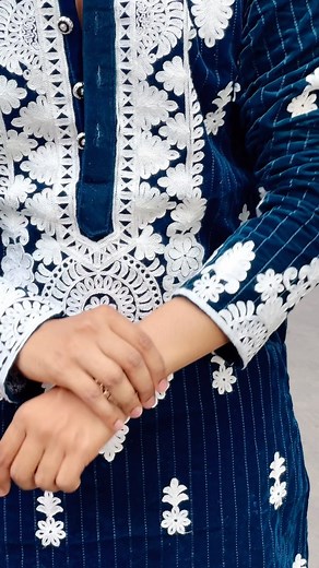 28K views · 507 reactions | EID SPECIAL KURTA ❤️New Designer velvet kurta Outfit 朗 SIZE :-M L XL ORDER NO:7021566672 #reloadcasual #reels #azenfam #eidmubarak #eid #eidcollection | Reload casual | Facebook