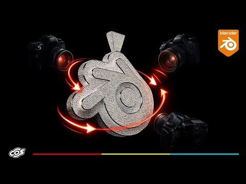 Blender Jewelry Animation for Beginners | Pendant Animation + Multi-Camera Setup