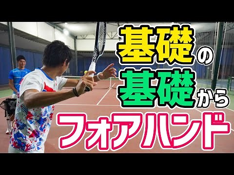 From scratch to shape! Forehand lessons from the basics! [Tennis]