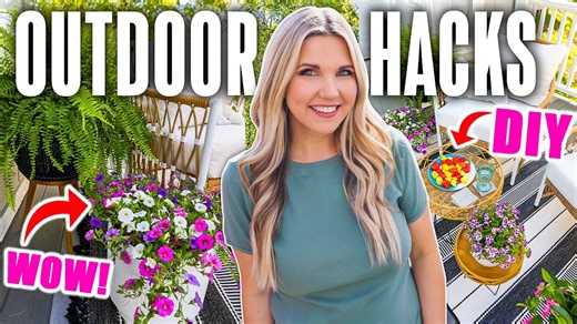 10 outdoor hacks that instantly transform your space