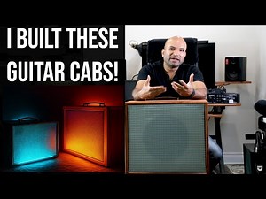 DIY Guitar Cabinet Build – How I Designed, Assembled & Wired My Custom Cab (Full Guide)