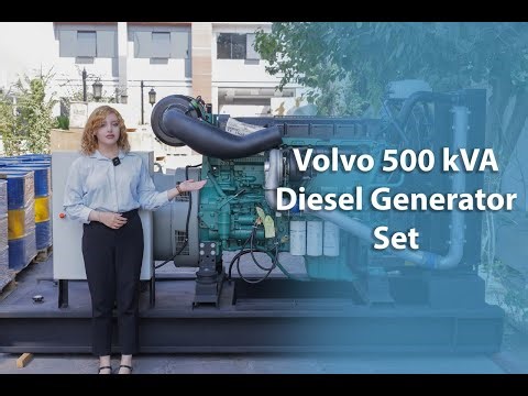 Volvo 500 kVA Diesel Generator Set