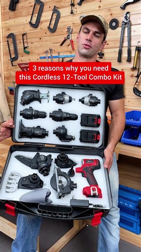 Top 3 Reasons Why You Need This Cordless 12 Tool Combo Kit
