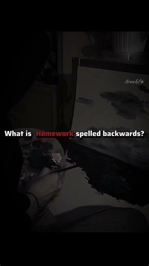 Homework Backwards!!!😭✨ #fypviralシ #lyricsvideo #ytshorts
