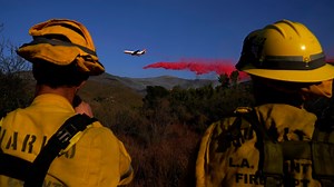 ‘Heads up and clear out’: Firefighter safety around air drops