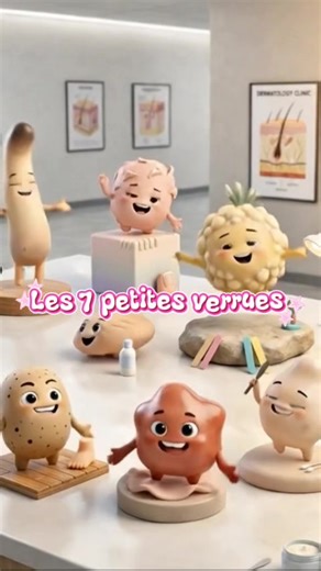 Les 7 petites verrues : Identifiez-les facilement
