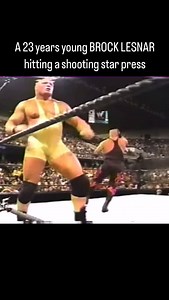 A 23 years young BROCK LESNAR hitting a shooting star press To win the OVW tag championships with Shelton Benjamin • • @sheltyb803 • #prowrestling #OVW #wwe #ruthlessagression #wrestlemania #wrestling #mondaynightraw #wwf #wwechampion #johncena #brocklesnar #sheltonbenjamin #shootingstar | Wrasslin’ Conqueeftador