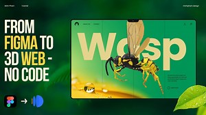 使用 Dora 插件从 Figma 到 3D 网页 - 平面设计教程