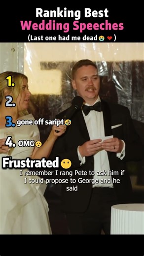 Ranking Best Wedding Speeches