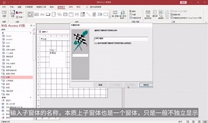Access创建可收缩折叠及展开的明细窗体