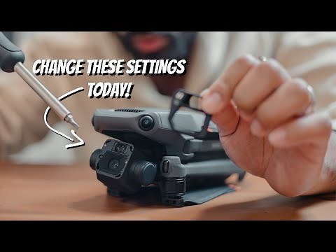DJI MAVIC 3 BEST SETTINGS - HOW TO GET CINEMATIC FOOTAGE (GUARANTEED)