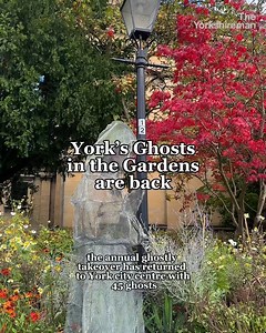 The spooky annual event is back 👻 We love finding the ghosts every year, and there are now 45 to see across the city 🙌 The York BID | The Yorkshireman
