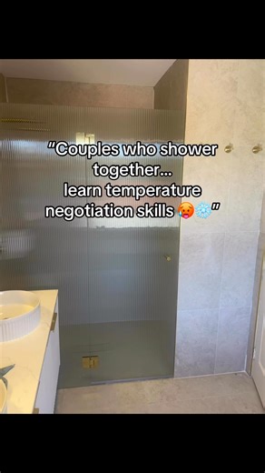 1.5K views | “Couples who shower together… learn temperature negotiation skills 掠❄️” | Key Showers | Facebook