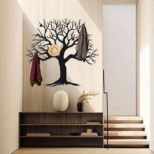 EXTRA LARGE Tree Hanger Wall Mounted Hanger, Clothes Hanger, Entryway Organizer, Birthday Gift, Home Decor, Farmhouse Wall Art - Etsy