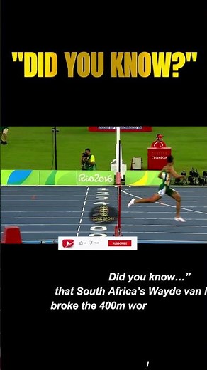 "The 400m World Record That Shocked the World!"