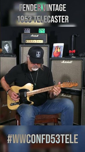 Fender Vintage 1953 Telecaster #GOTW #GregKoch #WildwoodGuitars