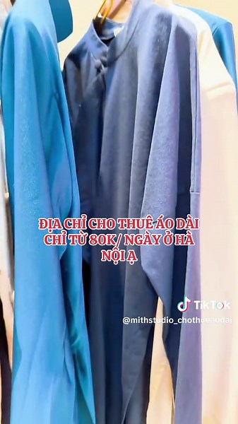 Thuê áo dài Tết ở Mith Studio chỉ 140k