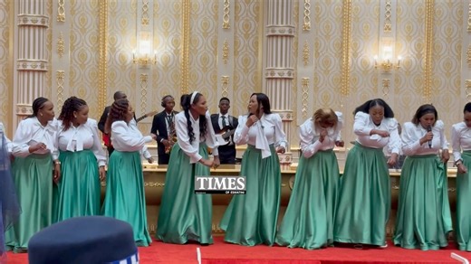 A wave of worship swept through Mandvulo Grand Hall as the praise team led the congregation in power and harmony. | Times of Eswatini
