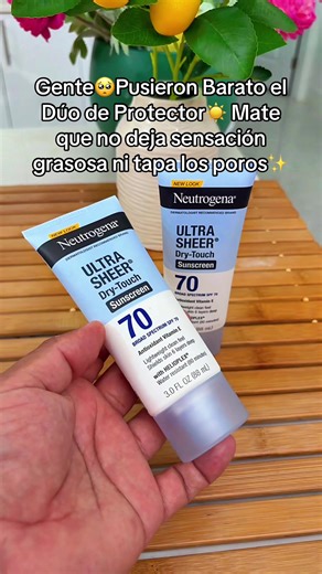 Neutrogena Ultra Sheer Dúo Protector Solar