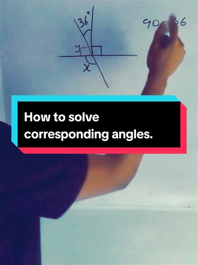 Corresponding angles!! Small question weh involve geometry #MathMadeEasy #EasyMathTutor #fyp #math #Mathematics #geometry #correspondingangles