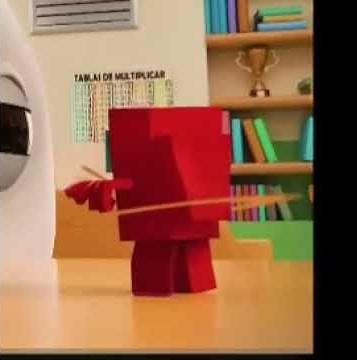 little minecraft square red among us saturn poop on desk school hornstromp 3D