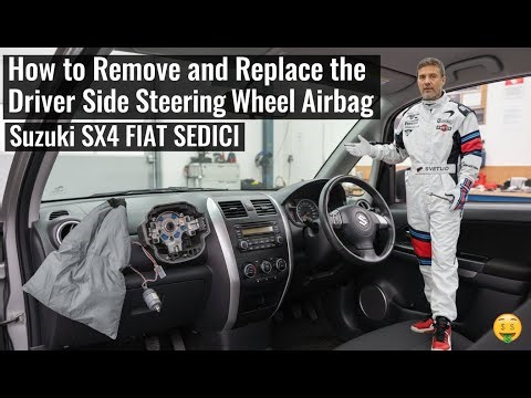 DIY Suzuki SX4 / FIAT SEDICI: Steering Wheel Airbag Removal and Installation Guide