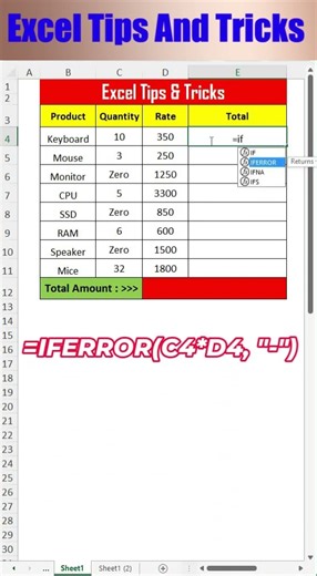 ⚡ One Excel Trick Every User Must Know!