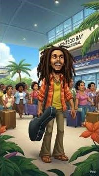 Bob Marley – Three Little Birds 🇯🇲 Don’t Worry #reggae #bobmarley #DreamScreenAI