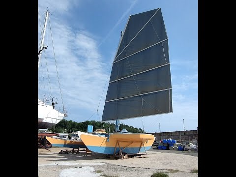 Junking away '26... High Aspect, Junk Rig. From Balkan Shipyards