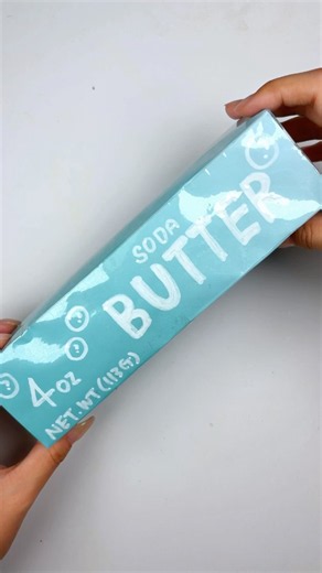 🧈How to make Soda Butter Squishy Diy 도안없이 소다맛 버터 스퀴시 만들기 #papercraft