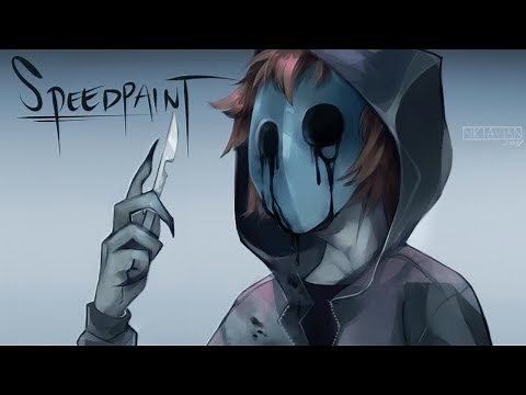|SPEEDPAINT| Creepypasta - Eyeless Jack |Fanart|