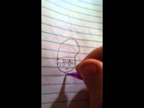 How to draw emo chibi