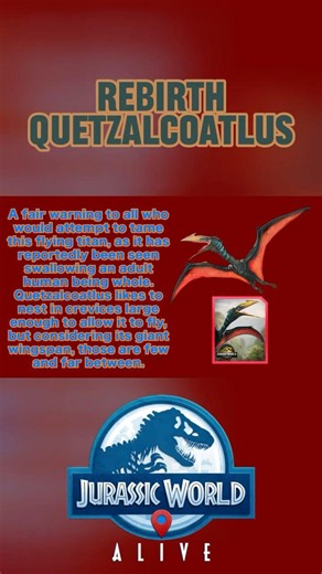POTENTIAL CREATURE DESCRIPTIONS FOR 3.21?!?! - Jurassic World Alive #Shorts #JurassicWorld
