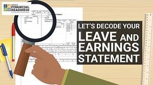 Your Leave and Earnings Statement, or LES, is a treasure trove of information. Aside from the boxes you are probably familiar with, like your paycheck and leave amounts, learn about the other valuable info available to you each month on your LES in the second video of our Military Touchpoints series. #MilitaryMonday | Department of Defense Office of Financial Readiness