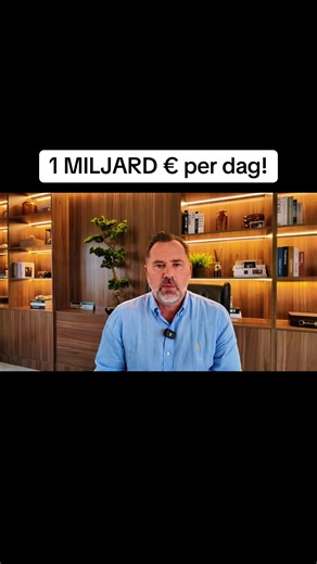 Nederland ontvangt 1 miljard euro belasting per dag