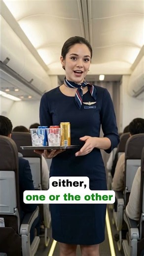 On the Airplane confused✈️ Both vs Either vs Neither #englishtips #englishlanguage #shorts