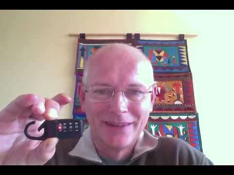 How to assign or reset the number combination to your Tumi TSA Lock