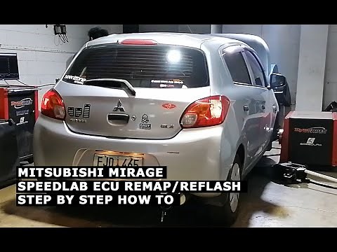 Mitsubishi Mirage 1.2L SpeedLab ECU Remap Reflash How To