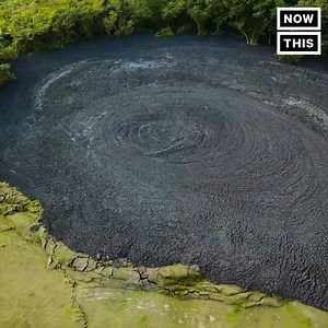 This mud volcano erupted 3 times in a single day | NowThis