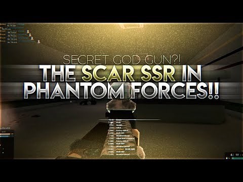 THE SCAR SSR IN PHANTOM FORCES!! (SECRET GOD GUN?!)