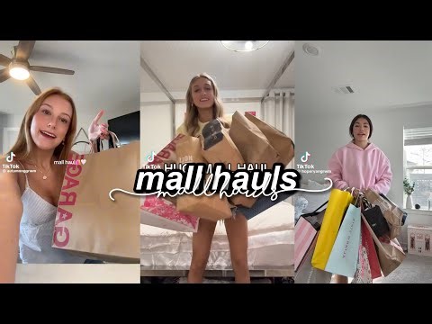 mall hauls compilation