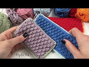 How To Crochet A Useful Cleaning Pad // Crochet Scouring Pad Tutorial And Pattern