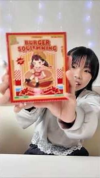 [Mellojoy] I bought the King of Burger for the first time on TikTok Live 🎊 Let's unbox it 🤩 #Mell...